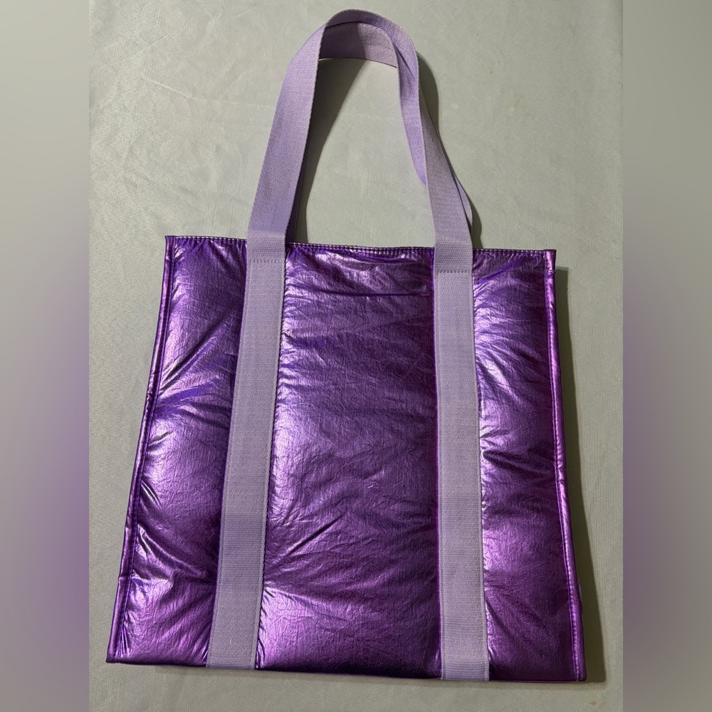 Marc Jacobs Shiny Purple Tote Bag - Picture 5 of 15